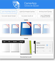 App per Camera dei Deputati | Sviluppo grafica iOS e Android