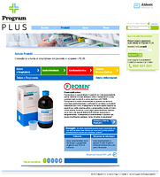 Program Plus Abbott | Grafica Web Platform per Farmacisti